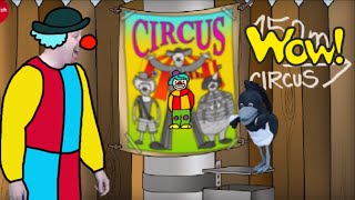 Come and see the clowns at the circus  English For Children  English For Kids [upl. by Anazus621]