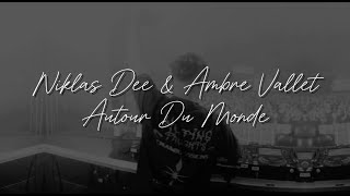 Niklas Dee Ambre Vallet  Autour Du Monde Around The World Official Lyric Visualizer [upl. by Dehnel]