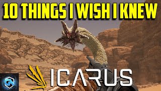 10 Icarus Tips I Wish I Knew Before I Started Playing Icarus Survival Guide [upl. by Sandberg]