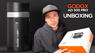 Unboxing the Godox AD300 Pro [upl. by Ettezzus]