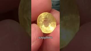 Natural Yellow Sapphire The Gemstone of Prosperity and Radiant Beauty sapphire naturalgems [upl. by Iveel]