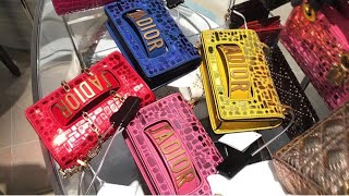 Diorama Mini diorever new collection 2018 luxe Bag [upl. by Otilopih196]