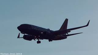 Southwest Airlines Boeing 7377H4 N772SW BaltimoreWashington Intl Airport [upl. by Mackenzie]