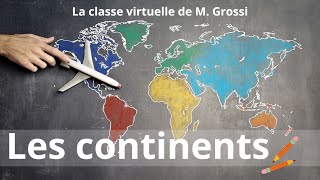 Découverte des continents  CP  La classe virtuelle de M Grossi [upl. by Ysirhc]