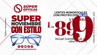 Super Noviembre llegó a Super Ópticas [upl. by Roban]