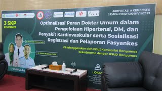 🔴 LIVE Seminar PDUI Komisariat Banyumas bekerjasama dengan RSUD Banyumas [upl. by Alyac]