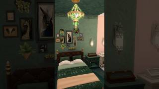 building a bedroom for glinda amp elphaba in the sims 4 💚EAPartner wicked [upl. by Nidnarb]