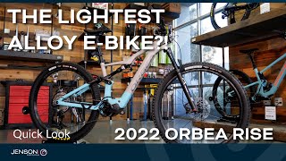 Orbea Rise Hydro 2022 eMTB  First Look The Lightest Aluminum EBike [upl. by Stallworth802]