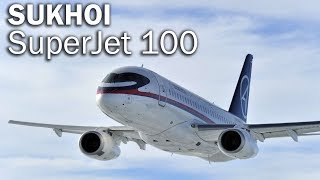 Superjet 100  Russian regional jet [upl. by Brand]