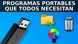 Programas Portables y Gratis ¡MUY ÚTILES [upl. by Mazur]