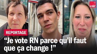 quotIl faut que ça change quot Dans lAisne des électeurs du RN expliquent leur choix [upl. by Sauer]