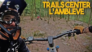 MTB TRAILS CENTER DE LAMBLEVE I Best Enduro MTB trails in Belgium [upl. by Annadal]