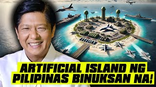 Sa Wakas Magsisilbing Artificial island ng Pilipinas Binuksan na [upl. by Ahsiem548]