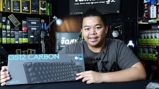 Logitech G512 Carbon RGB Review l คีย์บอร์ดเกม แป้นไทย ไฟจ๊าบ สวิตซ์ Romer G Linear ราคาจับต้องได้ [upl. by Kenti914]