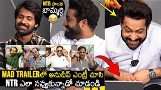 MAD Theatrical Trailer Launch by Jr NTR  Pawan Kalyan  CM Jagan  Anudeep KV  News Buzz [upl. by Htenek]