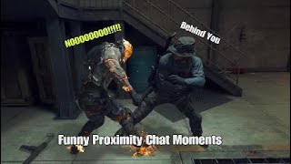 Funny Proximity Chat Moments Lobby Voice Chat Talking Trash So many people Talking [upl. by Airahs]