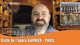 Visite de lopéra Garnier à Paris [upl. by Ginevra]