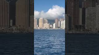 Sailing By Diamond Head amp Waikiki On Catamaran Snorkeling Tour ￼ [upl. by Ai]