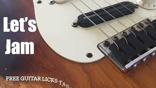 Tasty Blues Backing Track In B Free Tabs [upl. by Eltotsira]