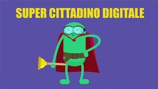 Cittadinanza digitale consapevole  Super cittadino digitale [upl. by Cressida825]