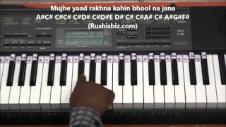 Pardesi Pardesi Tu Jana Nahin  PIANO TUTORIALS  1200 Songs BOOKPDF 399 only  7013658813 [upl. by Nolak]