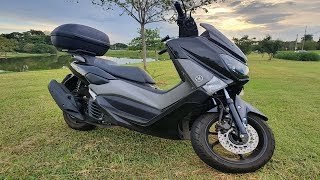 NOVA YAMAHA NMAX 160cc 2019  PREÇO CONSUMO TESTE RIDE RESENHA E FICHA TÉCNICA [upl. by Pironi870]