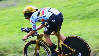 REMCO EVENEPOEL I TIME TRIAL WORLD CHAMPION 2024 [upl. by Isabea]