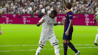 Real Madrid vs Barcelona Gameplay Efootball Pes 21 GamePlay Part30 [upl. by Suirtemed917]