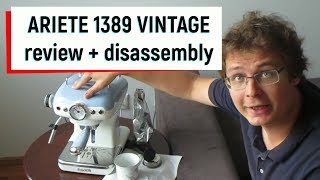 Ariete 1389 Vintage Review and Disassembly [upl. by Notnelc37]