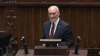 Macierewicz ilość kłamstw które tu przedstawiliście jest nieprawdopodobna [upl. by Oironoh]