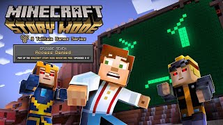 Access Denied  Minecraft Story Mode Ep 7 [upl. by Aon217]