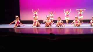 Dance Recital  Rhythmic Gymnastics 56 year olds [upl. by Thurlow]