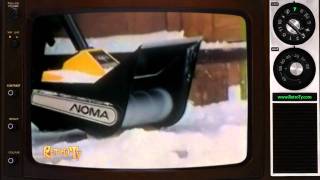 1985  NOMA Snow Blower [upl. by Bartko]