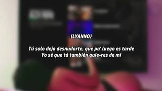 Alex Rose  Déjate Llevar Letra feat Lyanno [upl. by Scotti991]