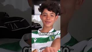 Cristiano Ronaldo Jr finally confessed to his dad that he has a girlfriend 🥲🥰 shorts [upl. by Thorner]