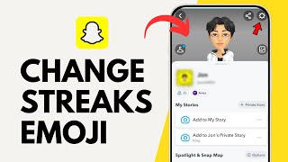 How to Change Your Streaks Emoji On Snapchat [upl. by Norine]