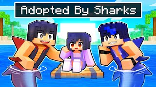 Adopted by SHARK BOYS in Minecraft [upl. by Sidran965]