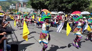 Así se vive el desfile de colectivos coreográficos Pasto Nariño Canto a la tierra Carnavales 2020 [upl. by Wallford]