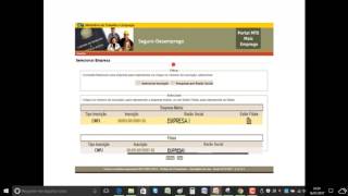 IMPORTAÇÃO DE REQUERIMENTO DE SEGURO DESEMPREGO NO SITE MAIS EMPREGO [upl. by Anabal]