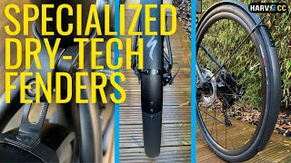 Specialized DryTech 35c MudguardFender ReviewTest Ride [upl. by Ikir238]