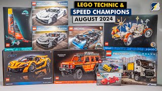 All the new LEGO Technic and Speed Champions sets coming in August are here [upl. by Uah435]