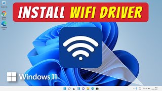 How to install wifi driver in windows 11 [upl. by Mraz215]