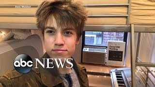 TikTok influencer Axel Webber on Juilliard audition ‘Grateful for the opportunity’ [upl. by Nhguavoj668]