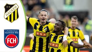 BK Hacken vs Heidenheim 1846  Extended Highlights amp All Goals 2024 HD [upl. by Aerdnad]