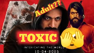 Toxic Teaser REVIEW  Toxic Yash 19 Movie Teaser REVIEW 🔥🤐 [upl. by Faustus]