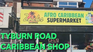 TYBURN ROAD CARIBBEAN SHOP CHECK IT OUTTYBURN carribean shop [upl. by Memberg1]