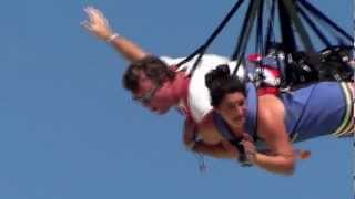 Schlitterbahn Big Swing Video from the Ground [upl. by Aciram]