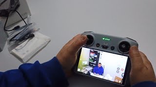 Como ligar o controle e o drone DJI mini 03 FLY More [upl. by Given827]