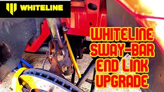 Whiteline sway bar endlink upgrade Pontiac G8 front end noise [upl. by Harima569]