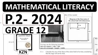 P2 MATHEMATICAL LITERACY P2 GRADE 12 FINAL EXAM NOVEMBEER EXAM PREP THUNDEREDUC KZN [upl. by Millan]